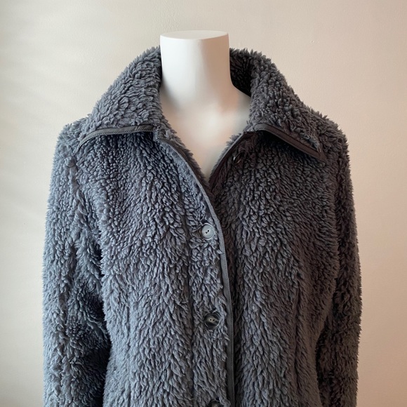 Patagonia heavy fleece Sherpa woman’s jacket/blazer - Picture 4 of 9